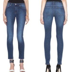 Acne Skin 5 Skinny Jeans Color Used Blue 30 X 32